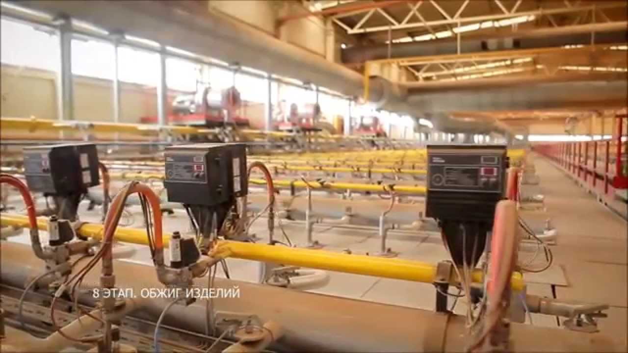 Производство кирпича BRAER - YouTube