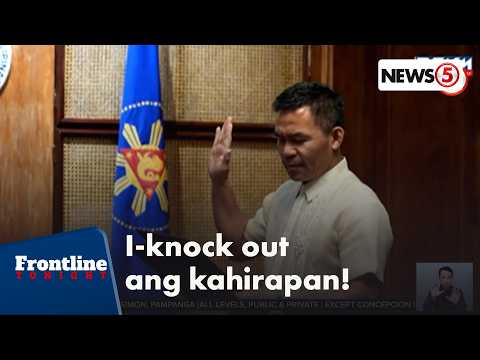 Manny Pacquiao, itinalagang anti-poverty chief | Frontline Tonight