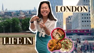 Living in London: Asian supermarket haul + tour, easy meal ideas, Hampstead Heath + week in my life