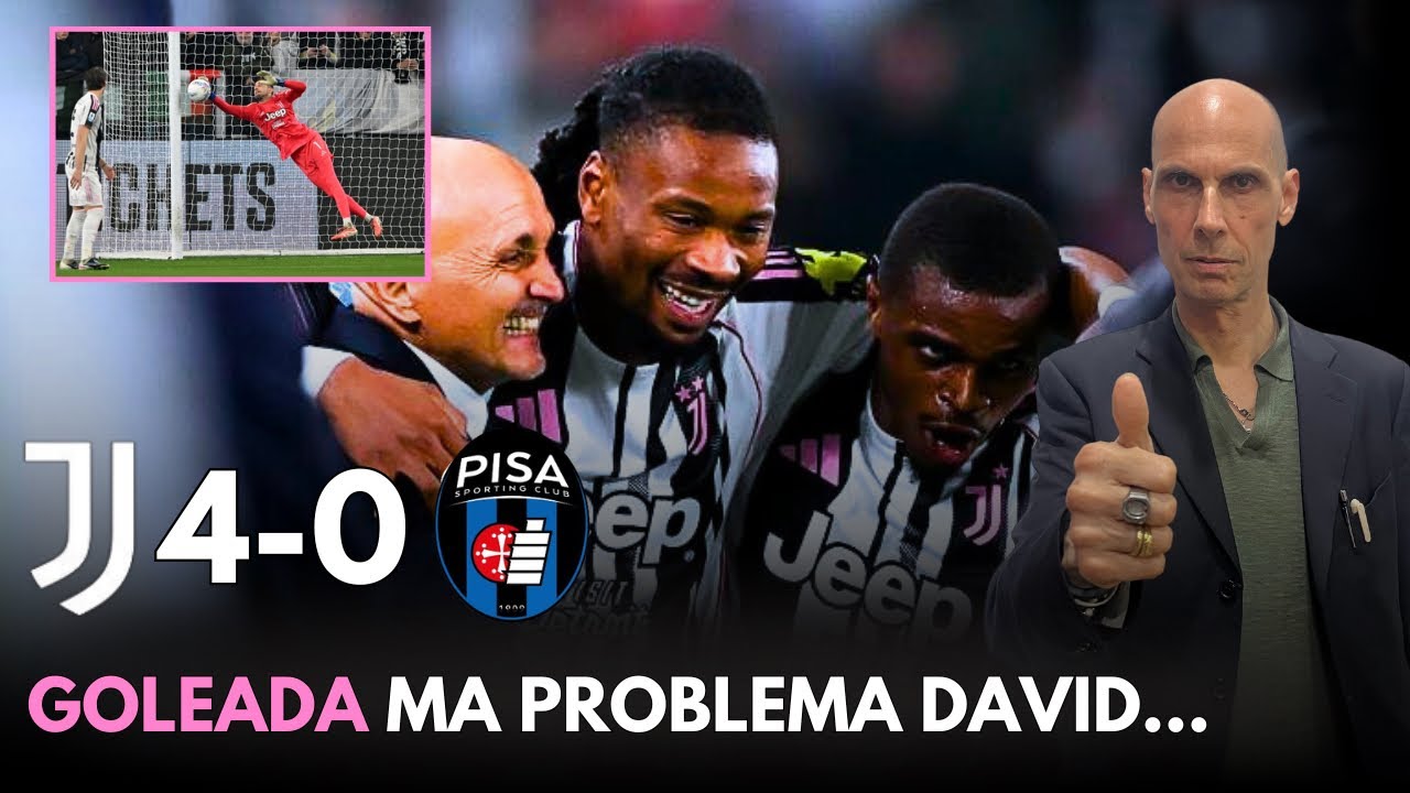 RILANCIO SENZA DAVID… | JUVE PISA 4-0