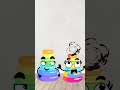 Cute funny toy  fight in cute love goodland  lifedoodlesshort doodles funny kids