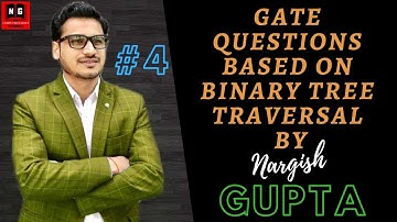 Binary Tree Traversal in data Structure | GATE Question on Binary Tree Traversal-1 | PART 2.4
