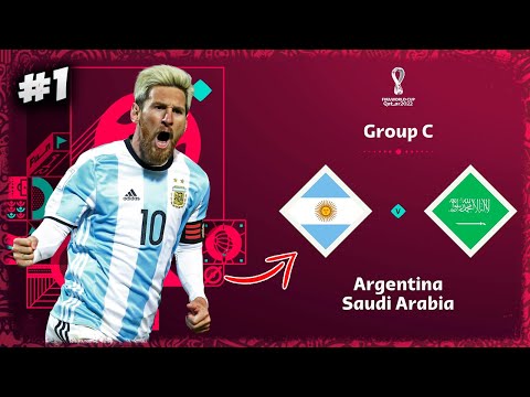 მესის ბოლო მსოფლიო ჩემპიონატი ? მატჩი საუდის არაბეთთან ! - FIFA 23 ARGENTINA WORLD CUP MODE EP 1