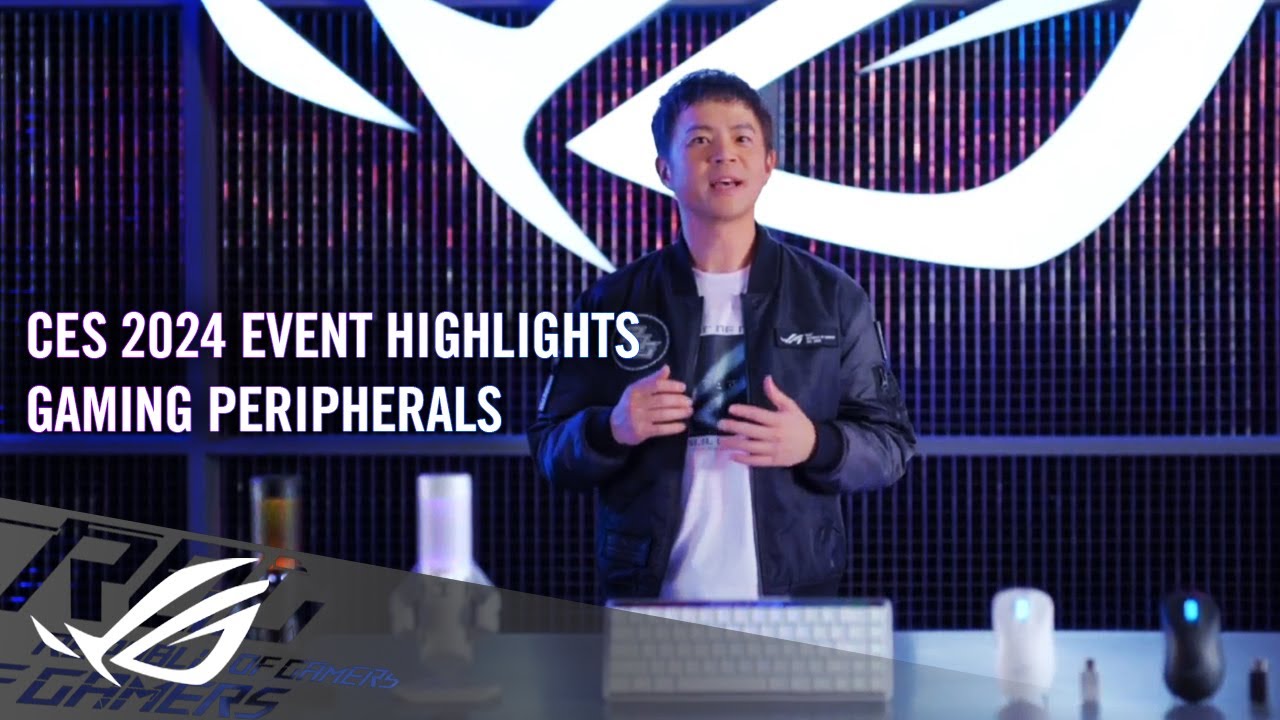 CES 2024 ROG Gaming Peripherals - Highlights - YouTube