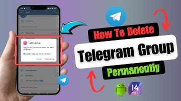 How To Delete Telegram Group Permanently