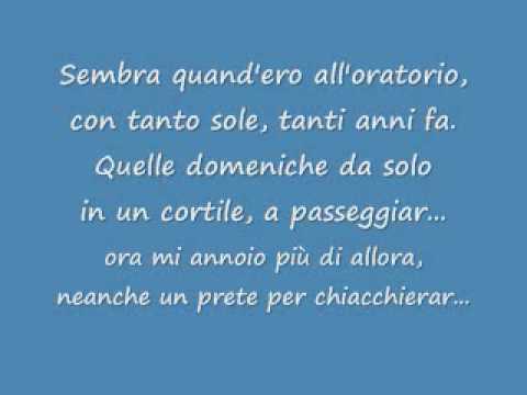 Azzurro lyric