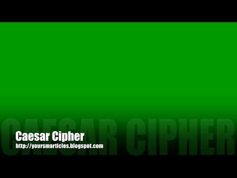 Caesar Cipher
