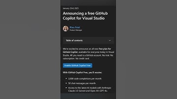 No Trial, No Subscription: GitHub Copilot is Free for Visual Studio Users!