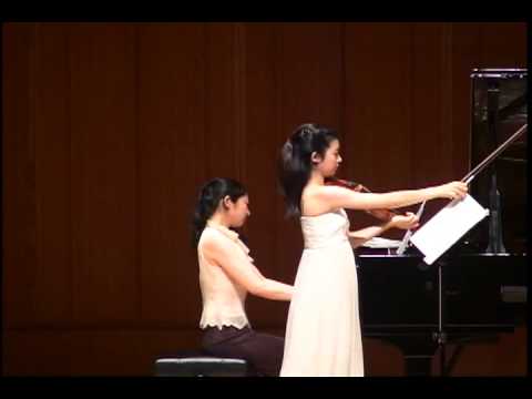 Esther Kim Beethoven Violin Sonata #5 "Spring" 1st...