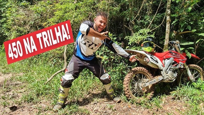 Nova Honda CRF 450L é moto de trilha para rodar na rua - UOL Carros