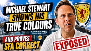 Michael Stewart Exposes Himself & Proves SFA Correct #celtic #football #scotland #spfl