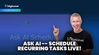 Ask AI -- Schedule Recurring Tasks Live!