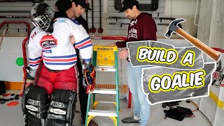 Building a Goalie (Quarantine Hockey Project)