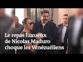 Maduro chez salt bae  un repas luxueux qui choque des vnzuliens