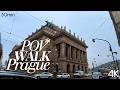 PRAGUE 4K Walking Tour | Wenceslas Square, National Theatre, Kampa &amp; Charles Bridge Views
