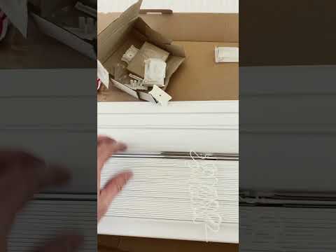 Simple and EASY!! FAUX WOOD Blinds Install!! DIY and Upgrade your window!! #diy #easy #moneysaving #