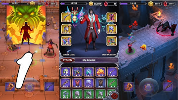 Hero Adventure: Dark RPG Gameplay Walkthrough Part 1 (Android, IOS)