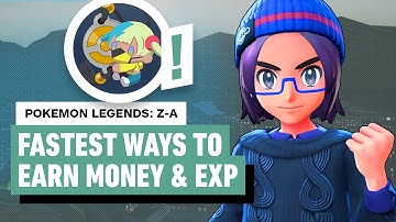 Pokemon Legends: Z-A - Best Ways to Level Up and Earn Money (Mid-Late Game)