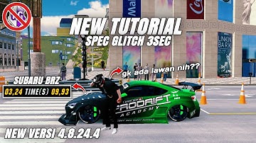 NEW TUTORIAL GLITCH 3 SEC!! SUBARU BRZ NO SCRIPT VERSI 4.8.24.4 - CAR PARKING MULTIPLAYER