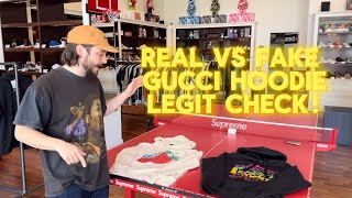 How To Legit Check Your Gucci Hoodie In 1 Minute