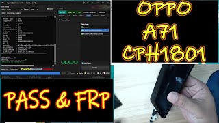 OPPO A71 CPH1801 remove Pass and FRP via Hydra tool