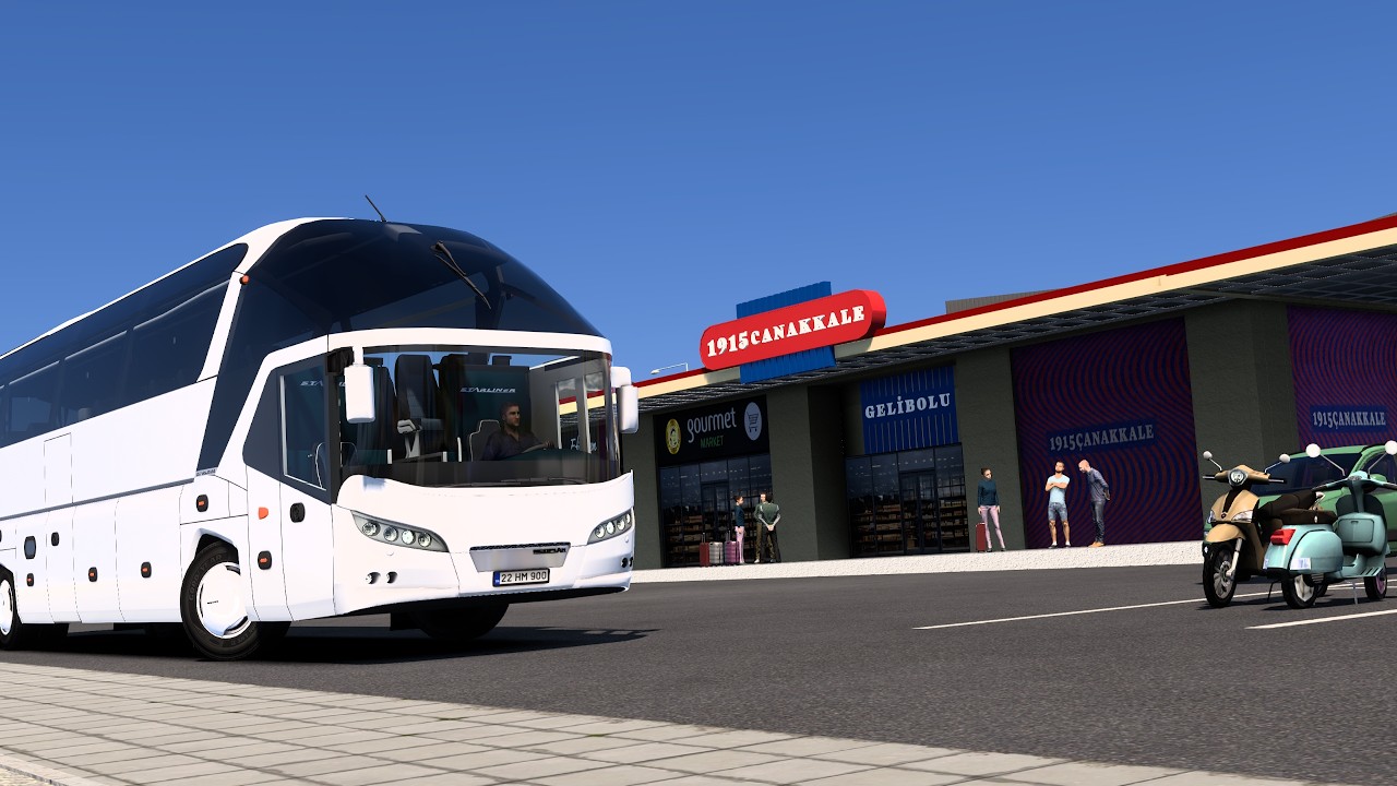 Babaeski → Tekirdağ → 1915 Gelibolu Tesisleri | Neoplan Starliner 2 Güncellendi.