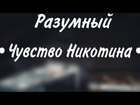 Разумный-Чувство никотина (Текст/Караоке)