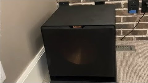 Klipsch Reference R 112SW Subwoofer, AUDIO NERD HERE, This is the Best Home Theater Sub Ever!