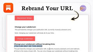 How to change your Substack subdomain URL (Link Refresh)