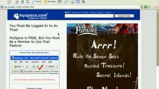 how to phish myspace (awsome way)-fixed link