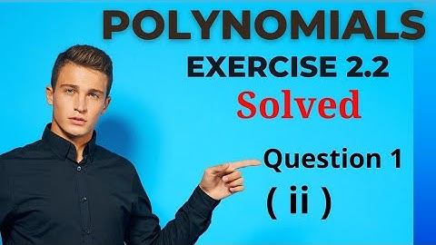 Exercise 2.2 Question no. 1 (ii) | Solved 4s² – 4s + 1 | Class 10 maths | Polynomials solution