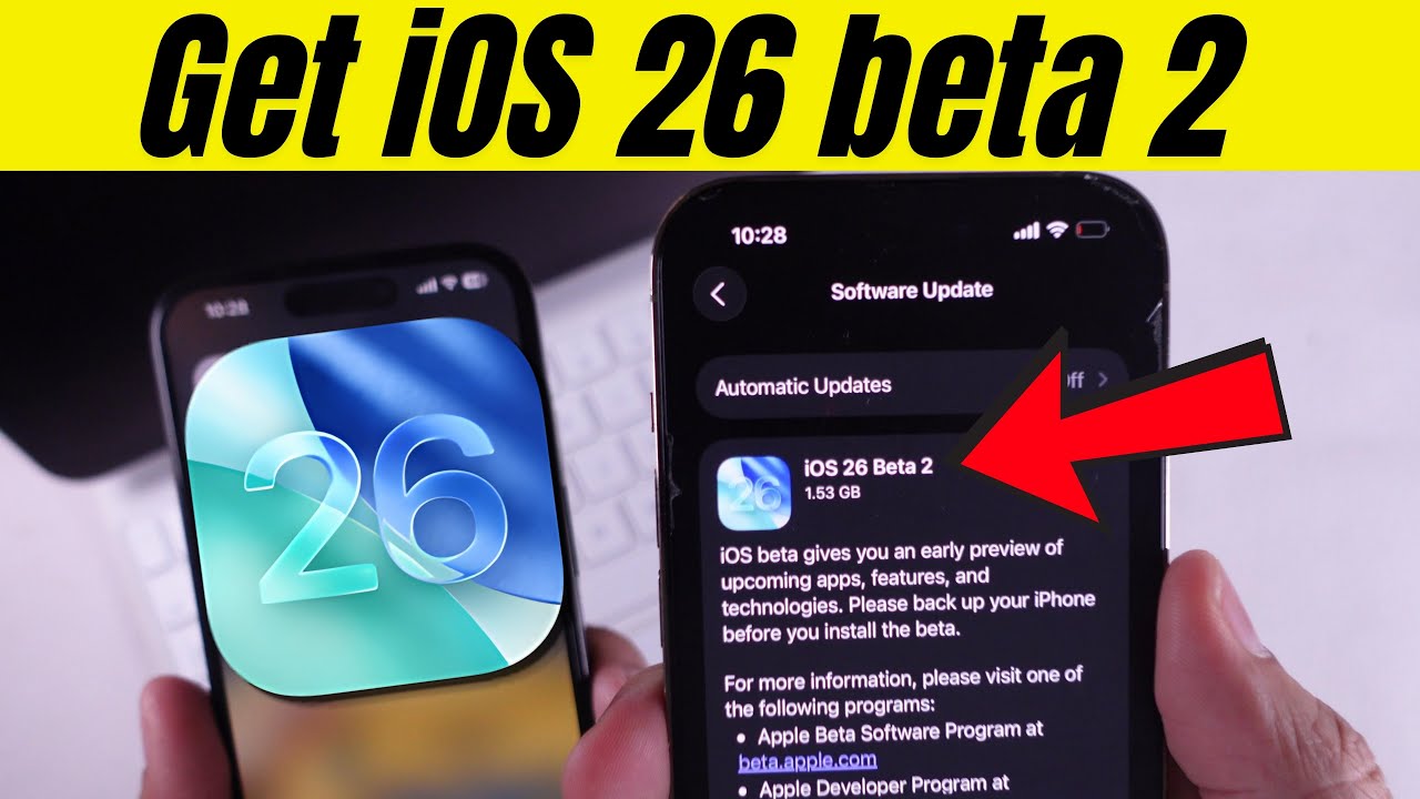 iOS 26 beta 2 Install - (Complete Step by Step Guide) - YouTube
