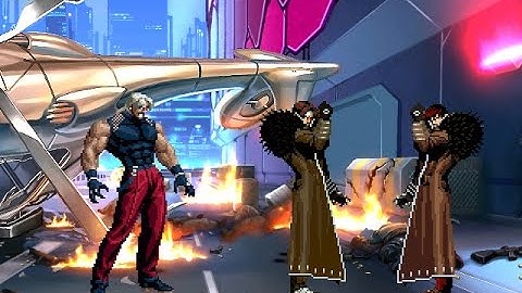 [KOF Mugen] Omega Rugal vs Kyo Clone-10, Iori Clone-9