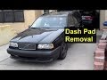 Dash pad removal and installation, Volvo 850 - Auto Repair Series