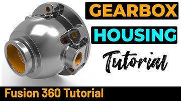Fusion 360 Tutorial | Differentieelkast - Behuizing pt.1