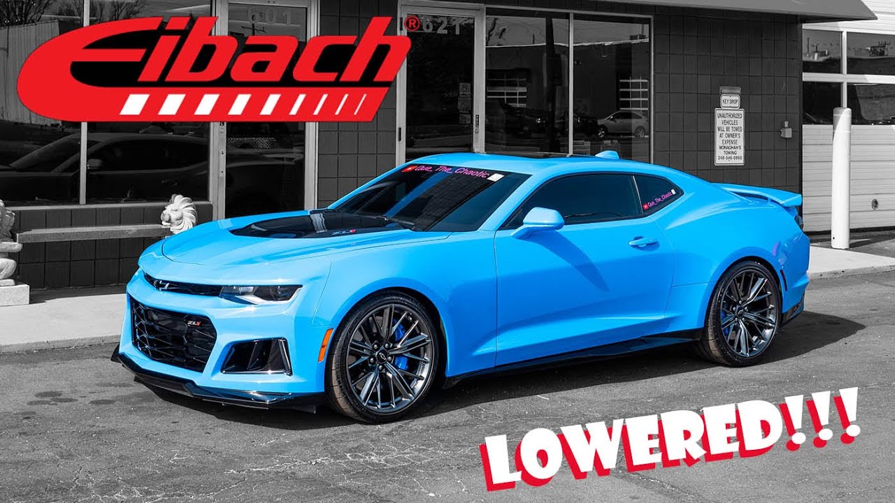 Lowering My ZL1 Camaro!!!