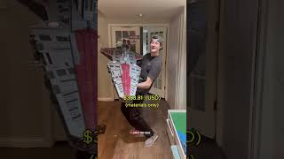 It’s over LEGO… I win. - How much does it cost to 3D Print a 150% Scale UCS Venator #3dprinting