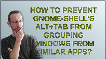 How to prevent Gnome-shell