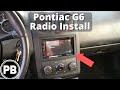 2006 Pontiac G6 Radio Wiring Harness Diagram