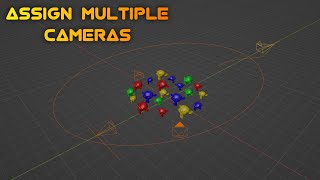 Assign Multiple Cameras In Single Scene Blender Camera