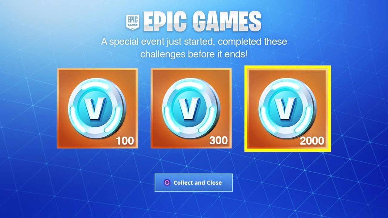 new free v bucks challenges - free v bucks map