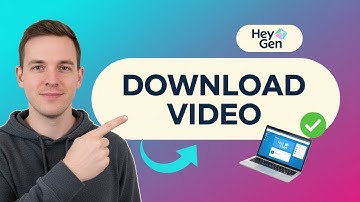 How to DOWNLOAD a VIDEO in Heygen (Step by Step) 2025