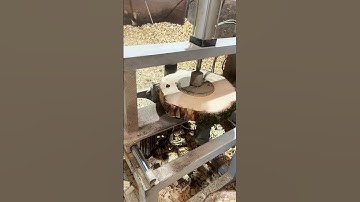 The polishing process of round wooden boards- Good tools and machinery make work easy