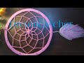 How to make a dreamcatcher /Home Decor idea/Very easy wall hanging dreamcatcher