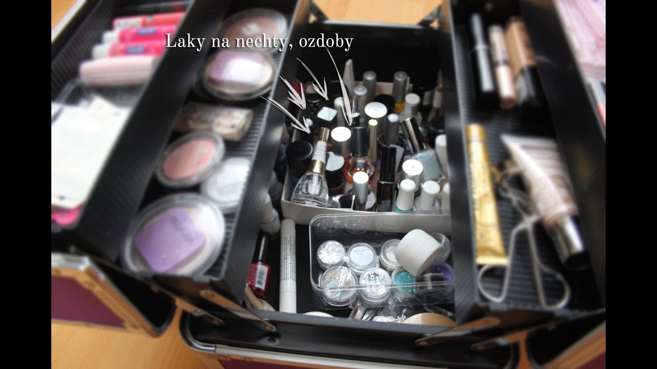 Ako skladujem dekoratívnu kozmetiku | Lenka