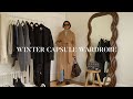 WINTER CAPSULE WARDROBE | MUST HAVE PIECES FOR WINTER LOOKBOOK 2023