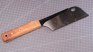 How to Make a Wooden Handle - Making a Saw Handle For My Portable Hand Saw