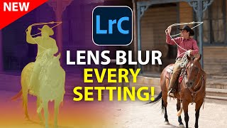 LENS BLUR in Lightroom,  how  to get perfect results screenshot 3