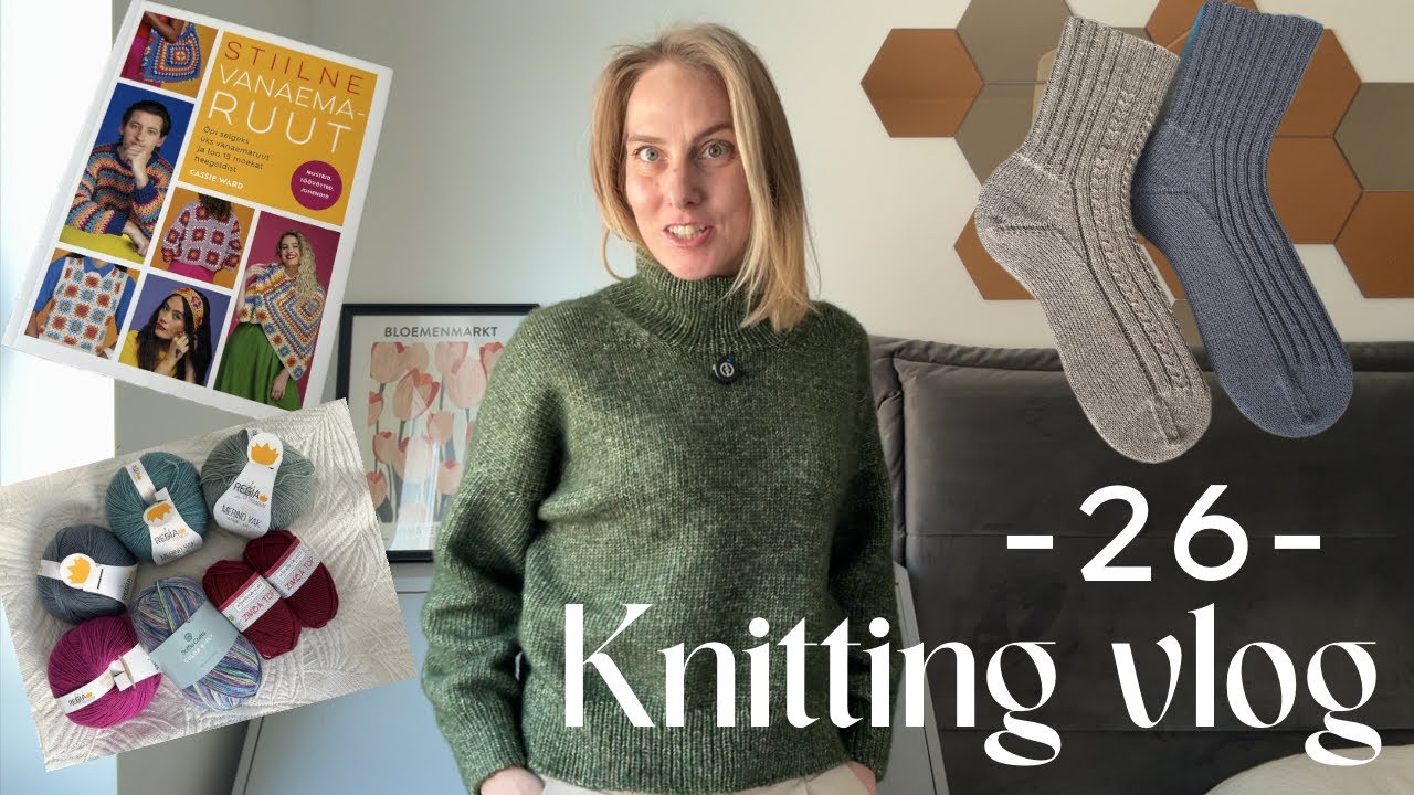 ГОТОВ NESS SWEATER | НОВЫЕ МОДЕЛИ НОСКОВ КОТОРЫЕ БУДЕМ ВЯЗАТЬ | ЧУТЬ-ЧУТЬ ПОКУПОК | КНИГА