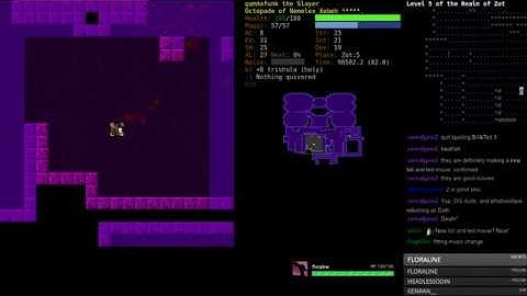Octopode Gladiator of Nemelex Xobeh - Finale - Dungeon Crawl Stone Soup 0.23-a